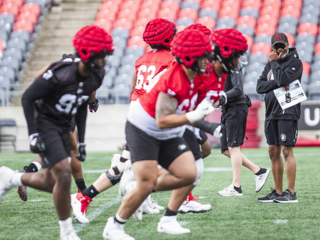 Former Hard Knocks star Khalil Pimpleton dazzles at Redblacks scrimmage