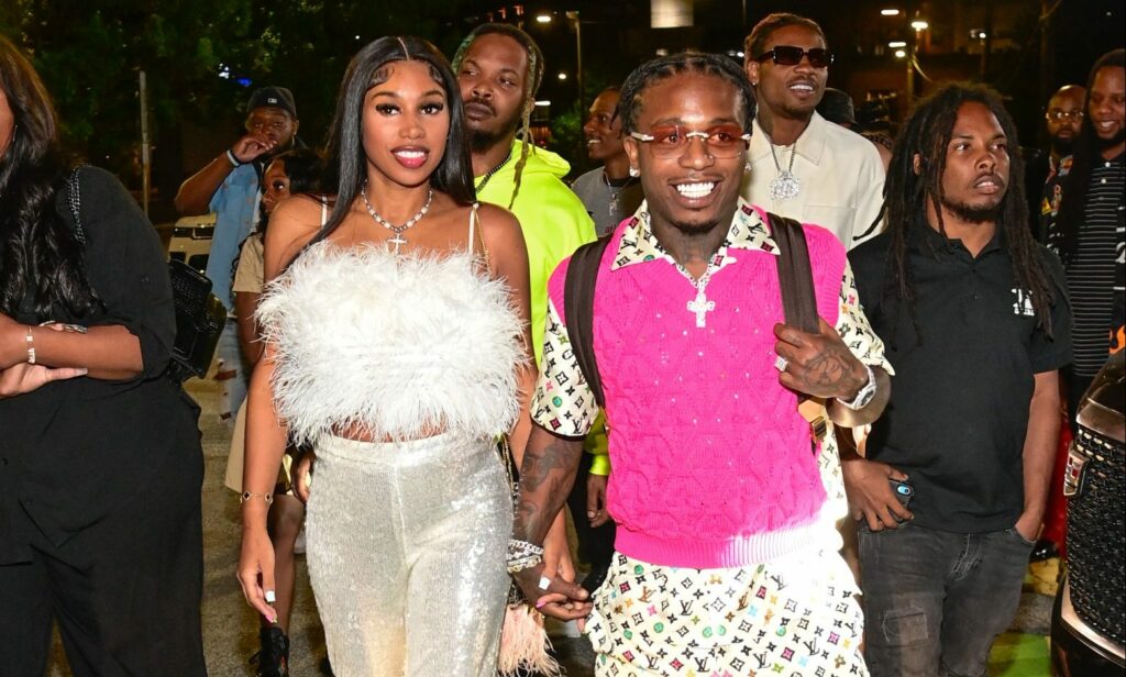 WATCH: Jacquees & Deiondra Sanders’ ‘Explosive’ Gender Reveal