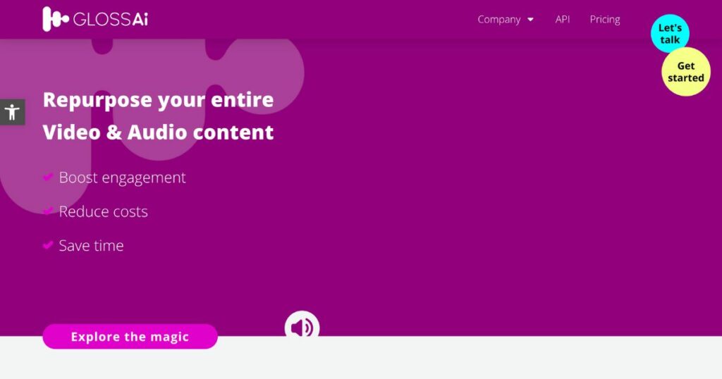 GlossAi: Transform your content across all channels