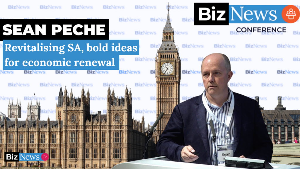 BNC London: Sean Peche – Revitalising SA, bold ideas for economic renewal and turnaround