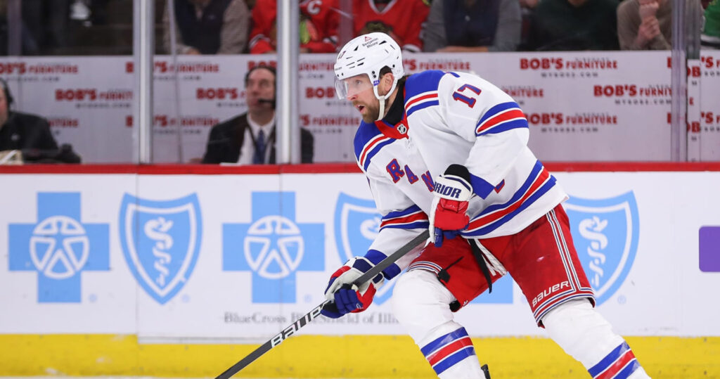 Rangers’ Blake Wheeler Available to Play vs. Panthers After Serious Leg Injury