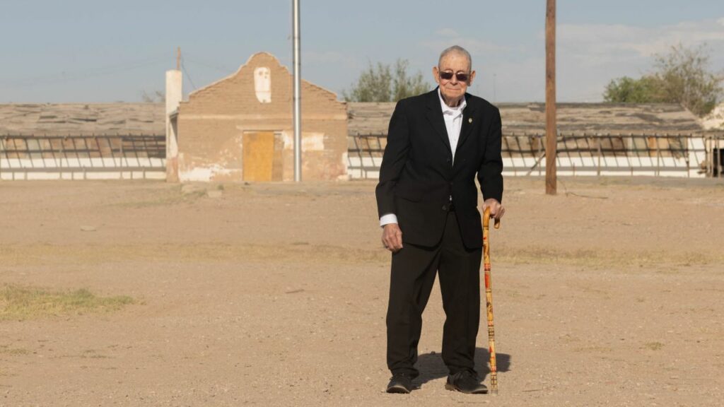 Un anciano de 91 años regresó al lugar donde entró por primera vez en Estados Unidos. Algo había cambiado