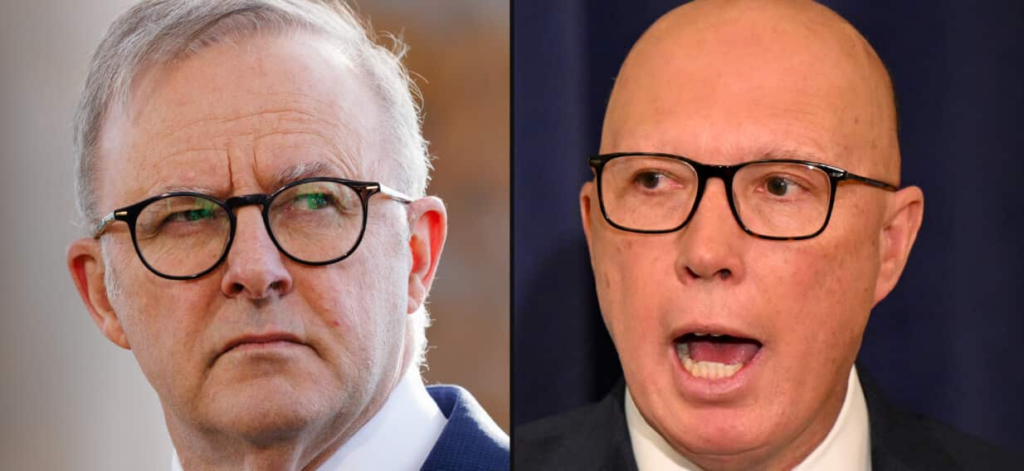 ‘Selling out Australia’: Dutton’s broadside after Albanese dodges ICC Israel questions