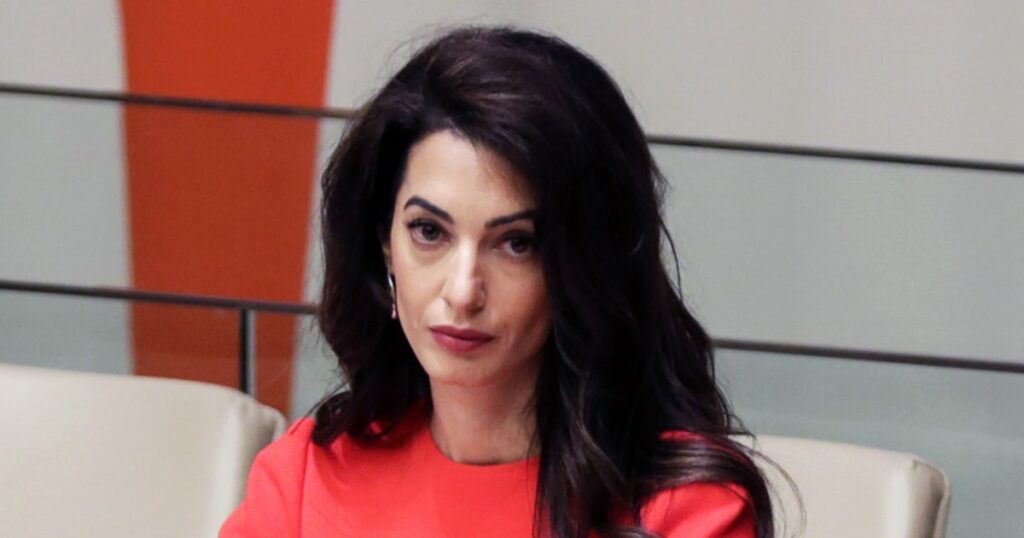 Amal Clooney played key role in decision on war crimes charges in Israel-Hamas war