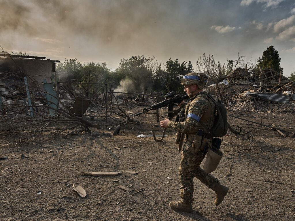 A Ukrainian commander had Russian troops in his sights but couldn’t attack. He says a US rule is to blame.