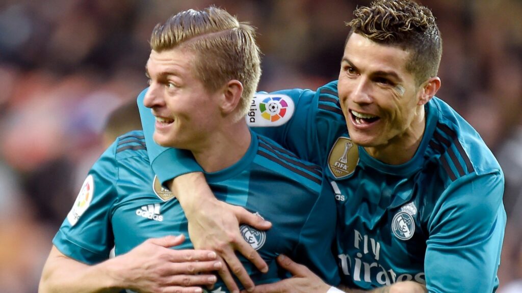 Cristiano Ronaldo sends classy message to Toni Kroos after ex-Real Madrid team-mate’s shock retirement announcement