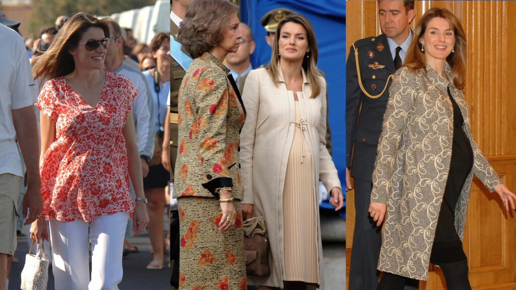 10 rare photos of pregnant Princess Letizia’s beautiful baby bump