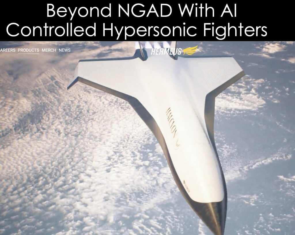 Will AI Controlled Hypersonic Fighters Beat Sixth Generation Stealth?