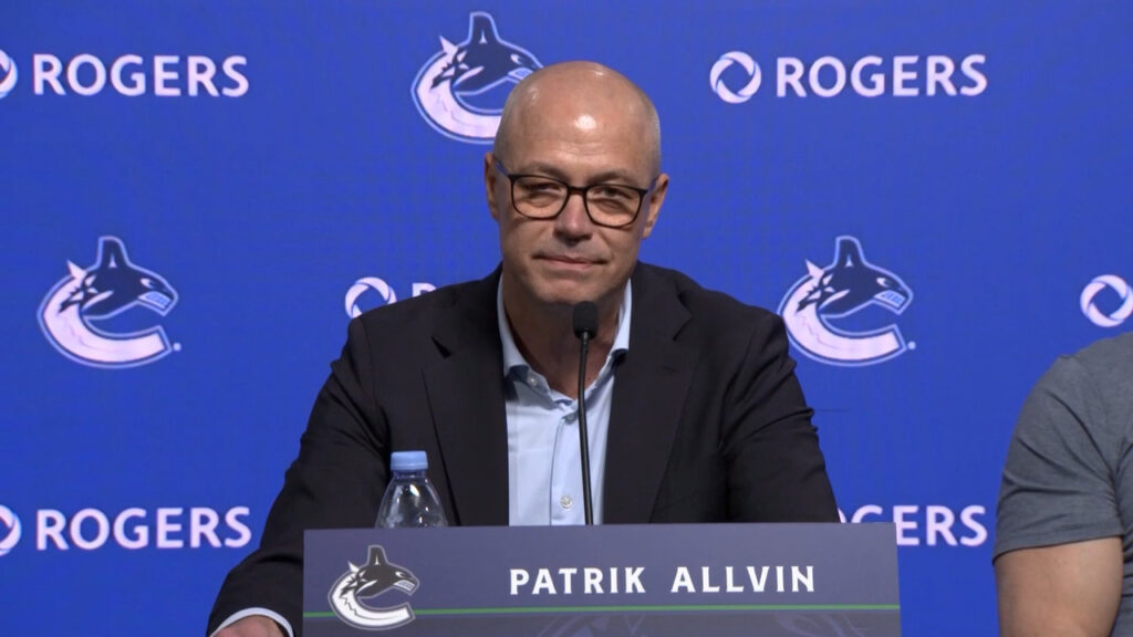 ‘Not satisfied’: Allvin reflects on Canucks’ season