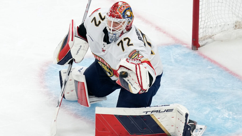 How Panthers’ defence is helping Bobrovsky get ‘clean reads’