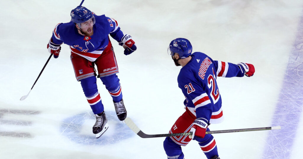 Rangers Exhilarate NHL Fans as Barclay Goodrow’s OT Goal in G2 Evens ECF vs. Panthers