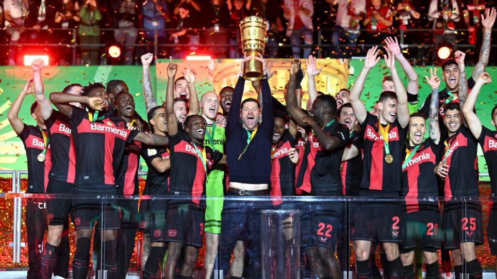 Leverkusen complete double with German Cup win