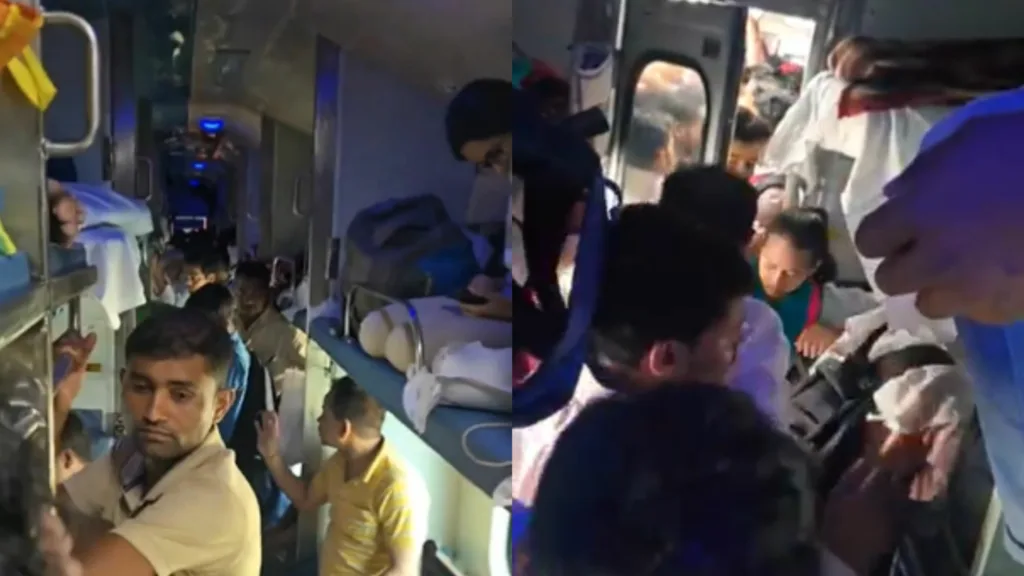 Viral Video: AC 3-Tier Of Brahmaputra Express Taken Over By General Passengers At Patna Junction