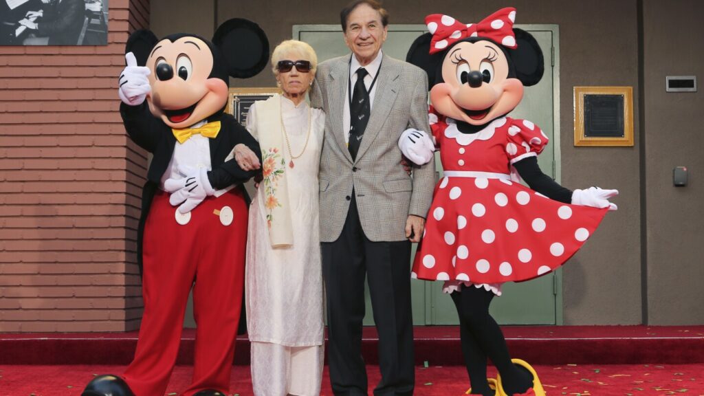 Richard M. Sherman, who fueled Disney charm in ‘Mary Poppins’ and ‘It’s a Small World,’ dies at 95