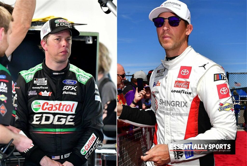 Denny Hamlin’s Livid Threat to “Stomp” Brad Keselowski’s Superstar’s Bumper Turns the Table on the Former 23XI Driver