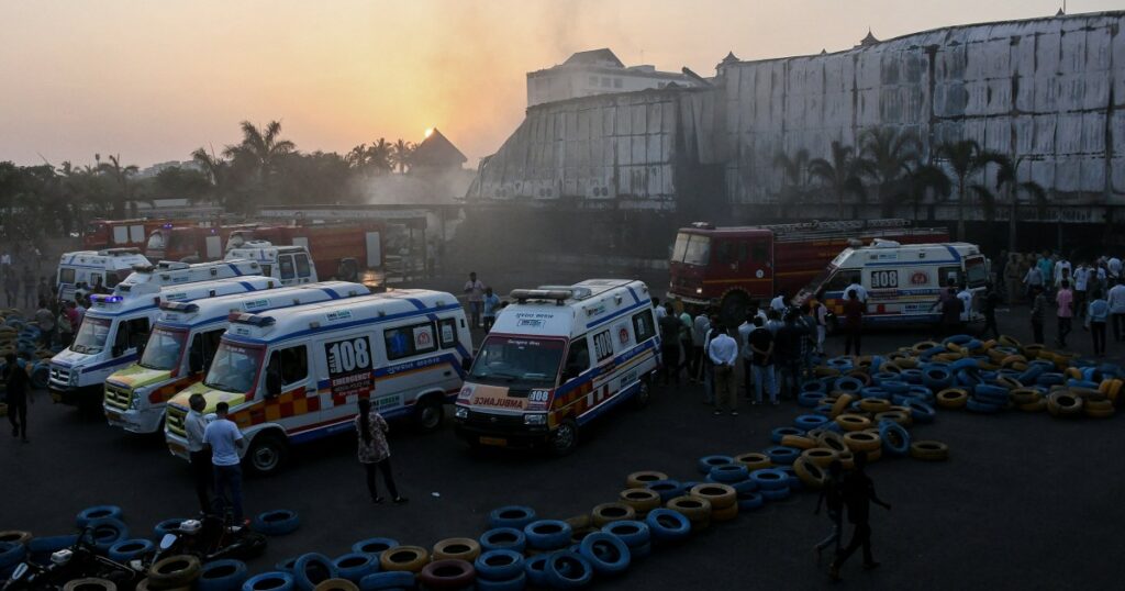 Fire in western India amusement park kills at least 27, police say