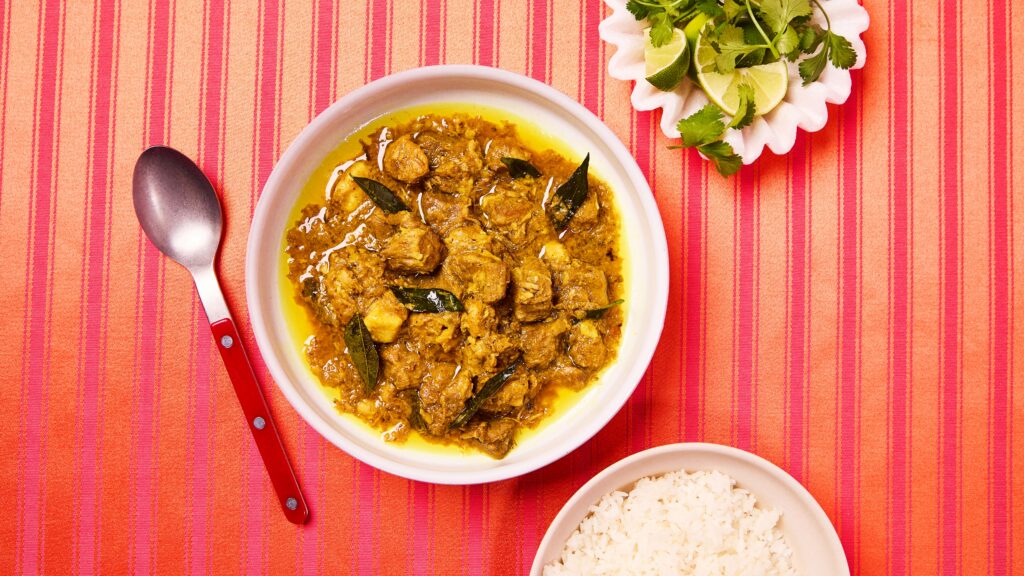 Sri Lankan–Style Black Pork Curry