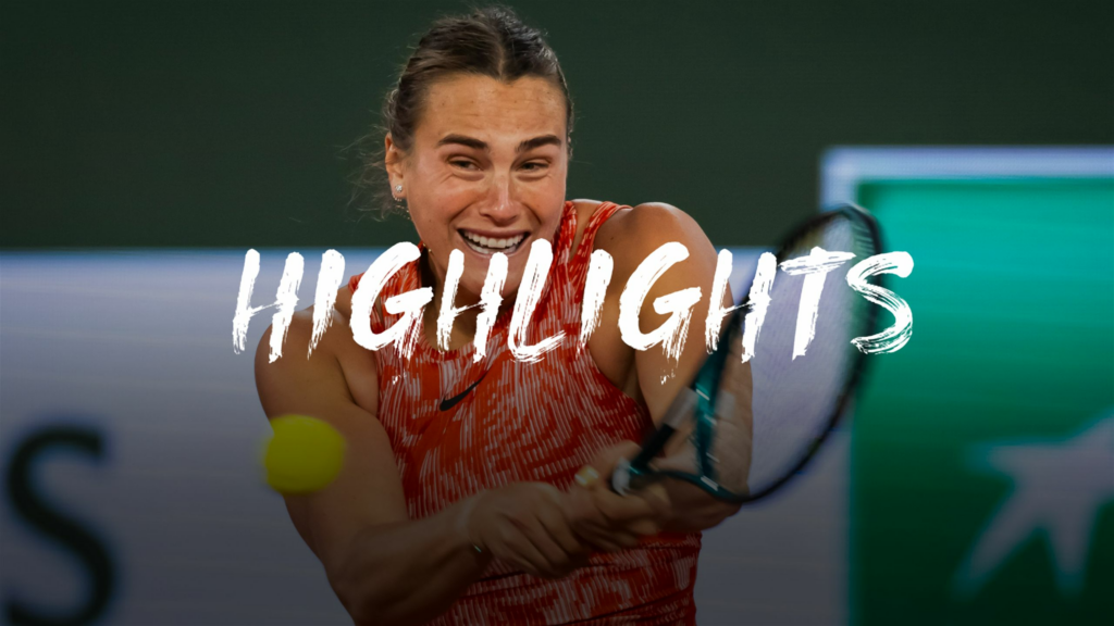 French Open highlights