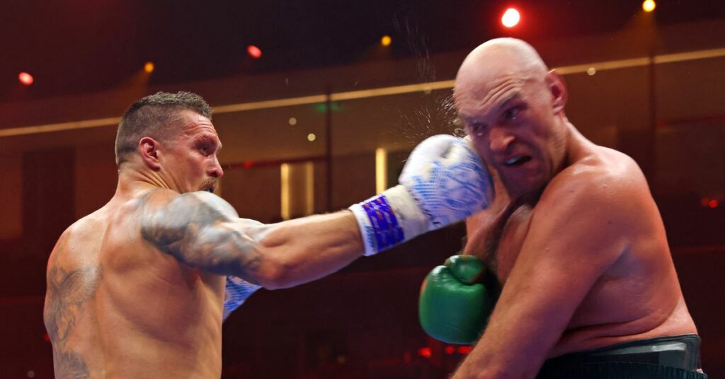 Oleksandr Usyk vs. Tyson Fury rematch announced for December in Saudi Arabia