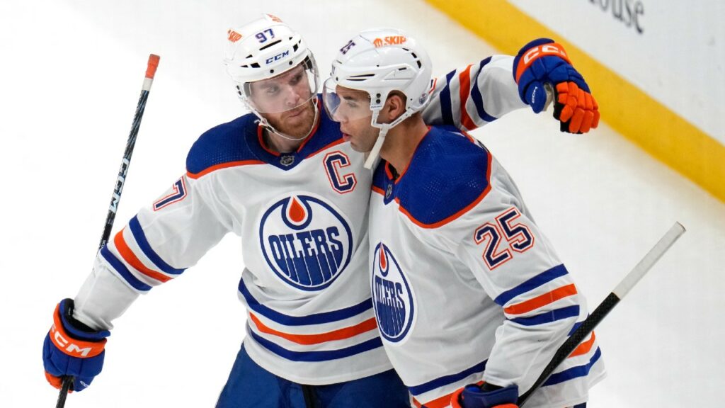 Oilers’ McDavid defends Nurse: ‘He’s a big piece of our room’