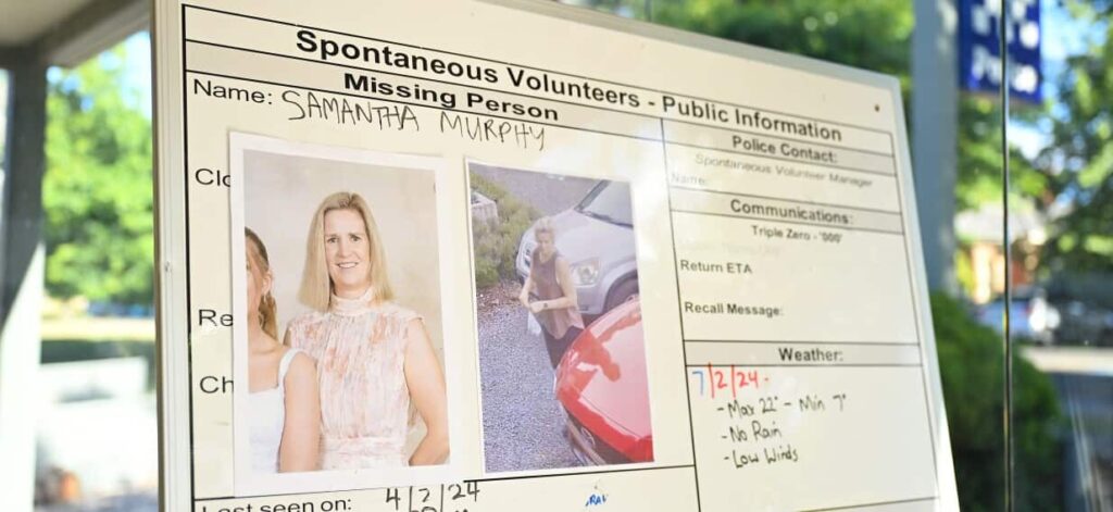 Items of interest found in new search for missing Ballarat woman Samantha Murphy