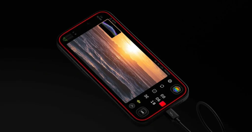 Kino is a pro video capture app with a UX worthy of iPhone 15 Pro hardware