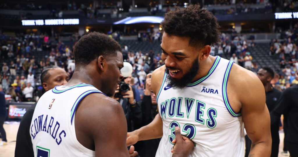 Wolves Avoid Sweep vs. Luka, Mavs as Anthony Edwards, Towns Championed By NBA Fans