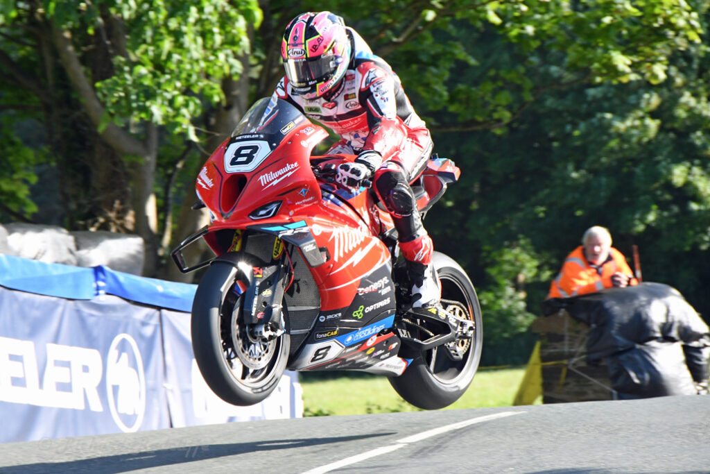 Todd and Crowe brothers top speed charts at TT2024.