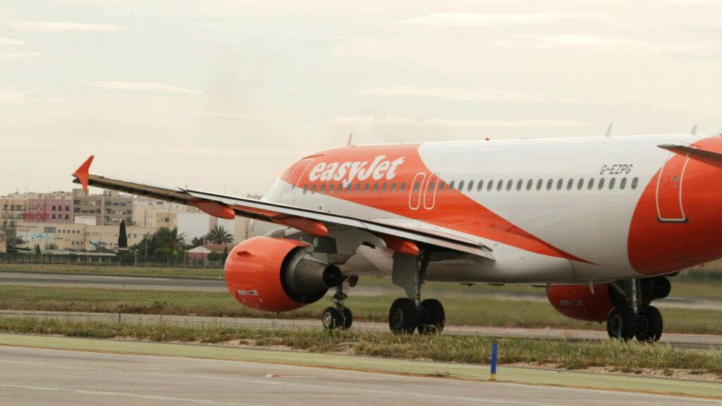 ‘Drunk’ Brit, 28, arrested in Spain after brawling on board easyJet flight and trying to open plane door mid-air