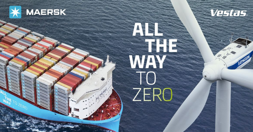 Danish wind power major to christen Maersk’s new methanol-enabled ship