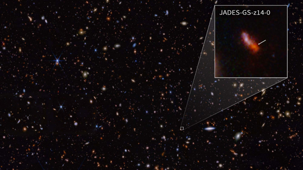 James Webb Space Telescope spots the 2 earliest galaxies ever seen (image)