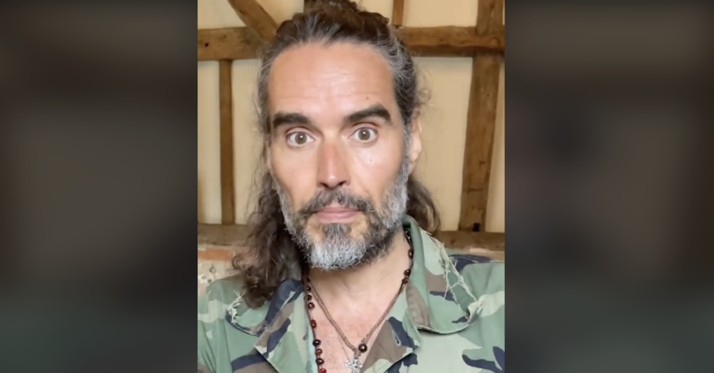 Russell Brand Describes First Month as a Christian as ‘Beautiful’