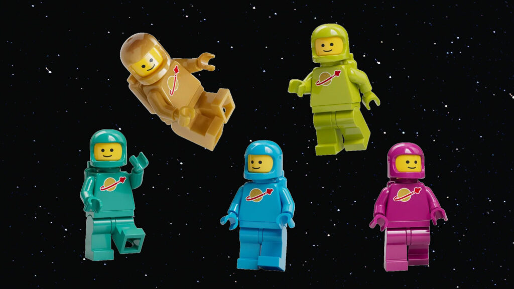 Lego wants you to vote on a new color for its astronaut minifigures