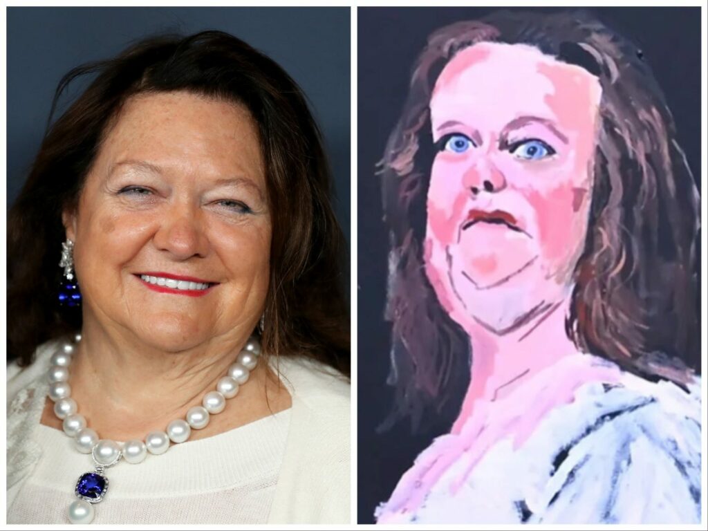 Visitors to Australian gallery surged 24% after billionaire Gina Rinehart objected to her unflattering portrait, director says