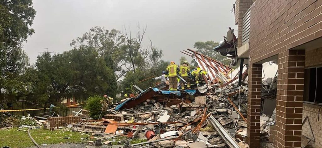 Gas experts to investigate Sydney home explosion after woman’s body found in rubble