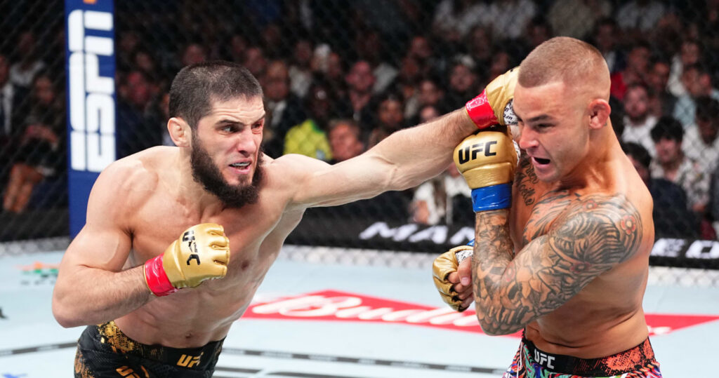 Islam Makhachev Beats Dustin Poirier By Submission at UFC 302 to Retain Title