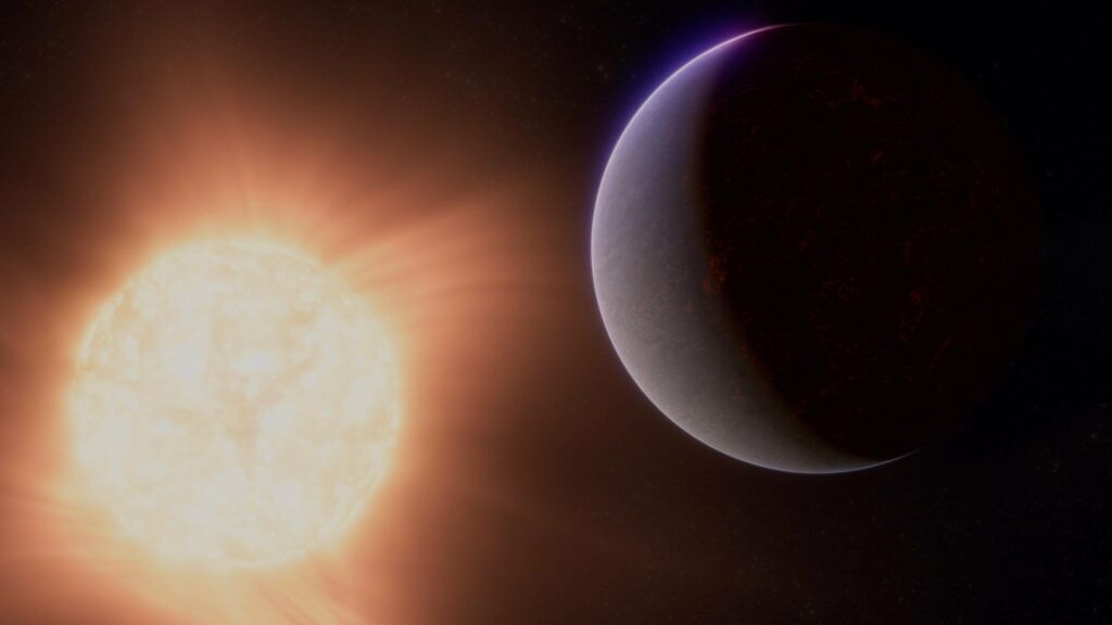 Super-Earth Secrets: James Webb Telescope Reveals Unexpected Exoplanet Atmosphere