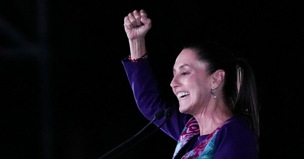 Mexico elects first female president with Claudia Sheinbaum as projected winner