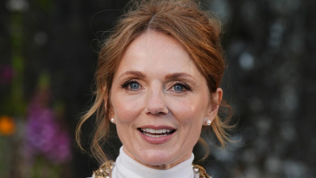 Geri Halliwell-Horner is a vision in all-white at star-studded Dior show in Scotland