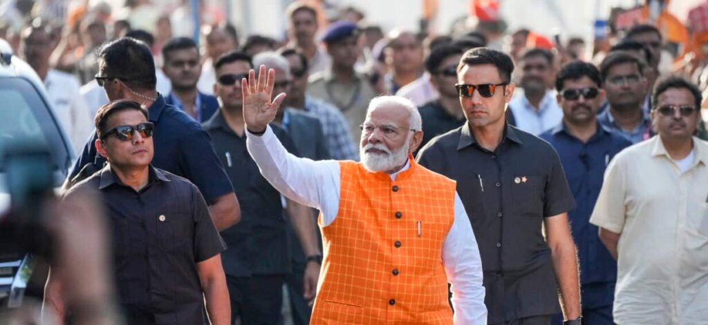 Narendra Modi leads vote count as 1.4 billion Indians await election results