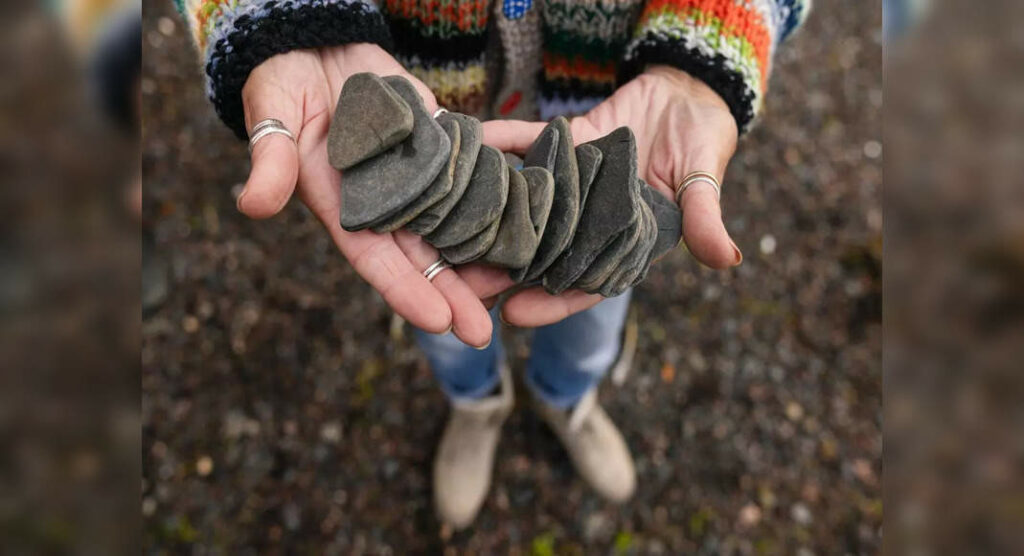 Why is collecting beach pebbles not a wise thing to do?