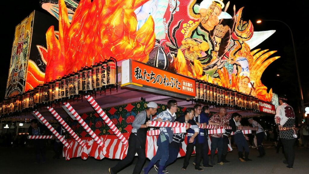 Inside the Nebuta festival of Northern Japan that brings giant paper lanterns to life