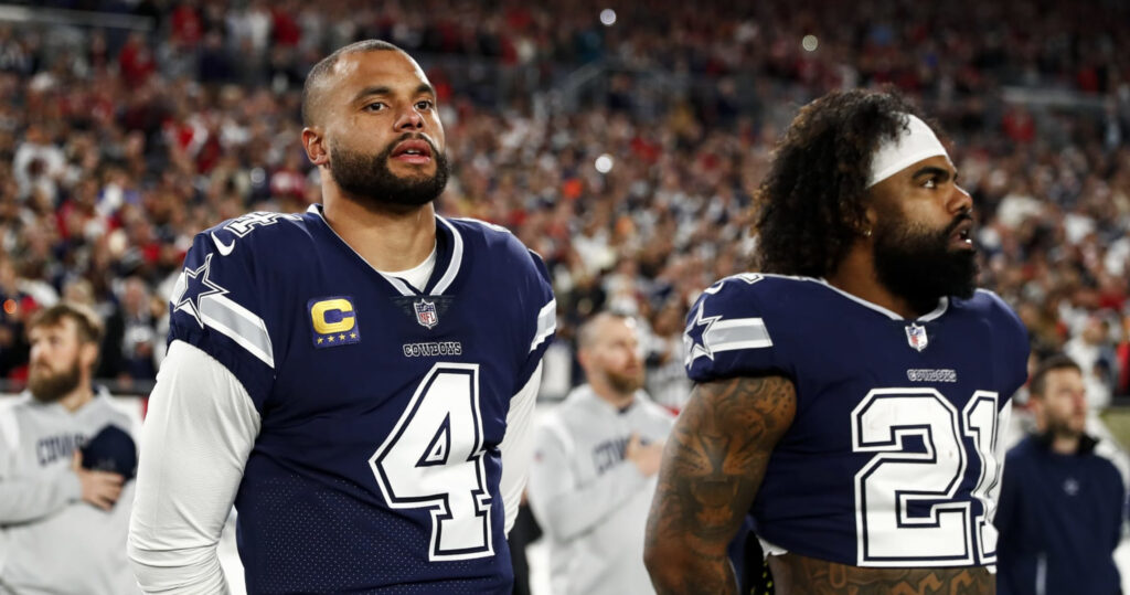 Dak Prescott: It’s ‘the F–king Best’ Ezekiel Elliott Is Back in Cowboys Locker Room