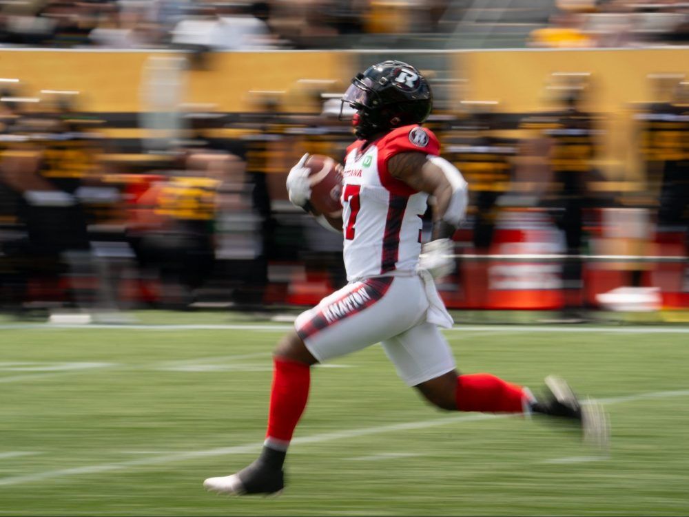 ROLE EXPANSION: Dedmon could add to his return duties by lining up in Redblacks backfield