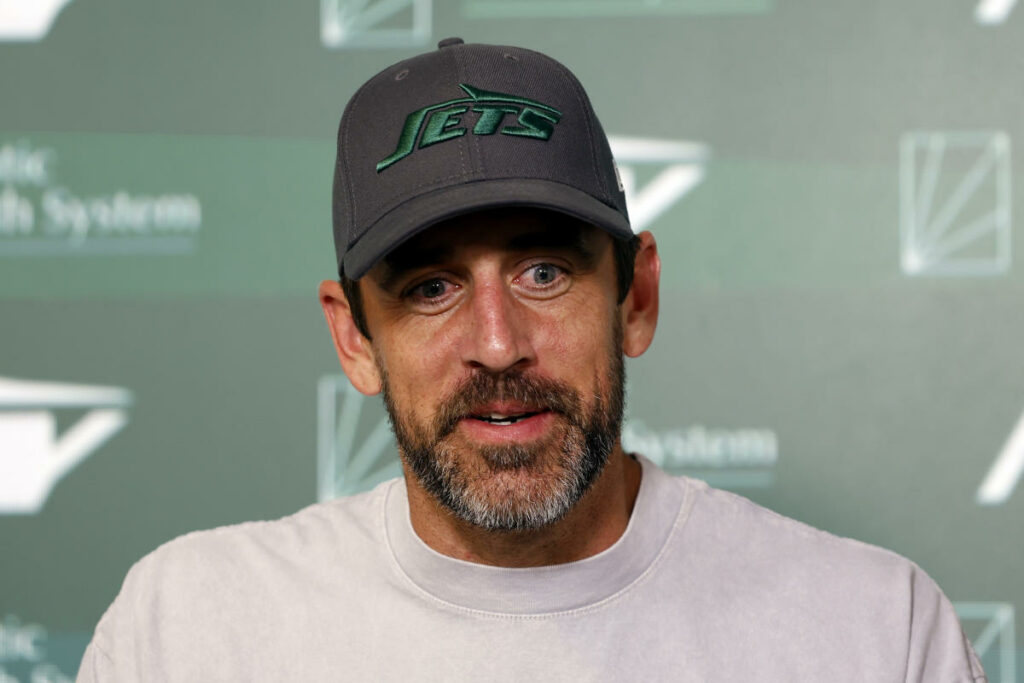 Tigers take jab at Lions’ former rival Aaron Rodgers in scoreboard trivia game