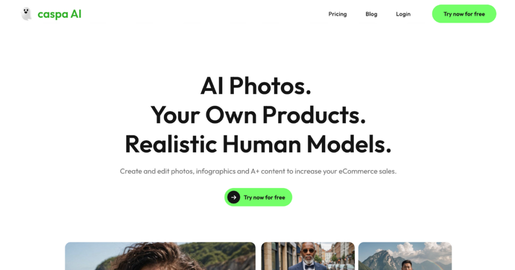 Caspa: Revolutionizing product imagery with AI