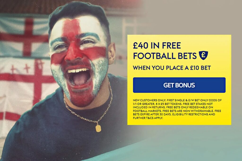 Euro 2024 offer: Bet £10 and get £40 in free bets with Sky Bet