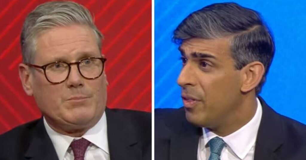 Sky General Election debate winner revealed in snap poll after Sunak and Starmer grilled