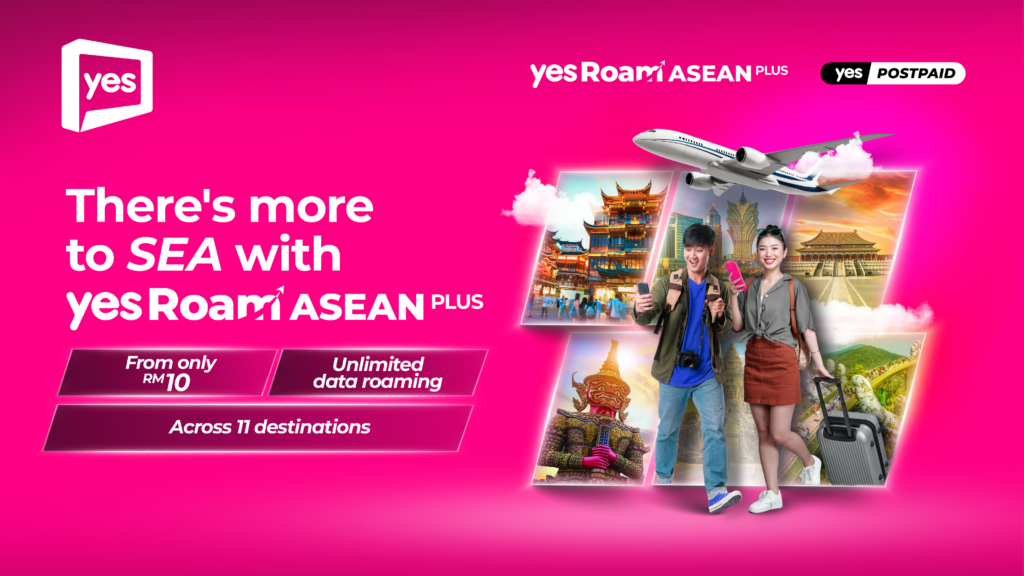 Yes 5G unveils YesRoam ASEAN Plus from RM10