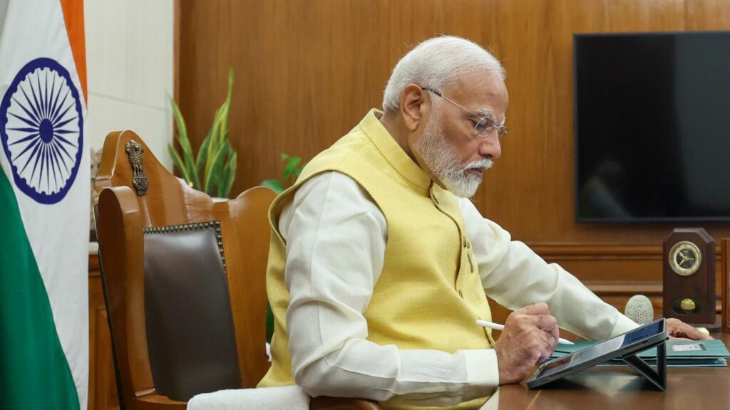 PM Modi reviews situation in Jammu & Kashmir with NSA, other officials; speaks to Home Minister Amit Shah